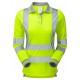 P702 PULSAR Ladies Long Sleeve Polo Shirt